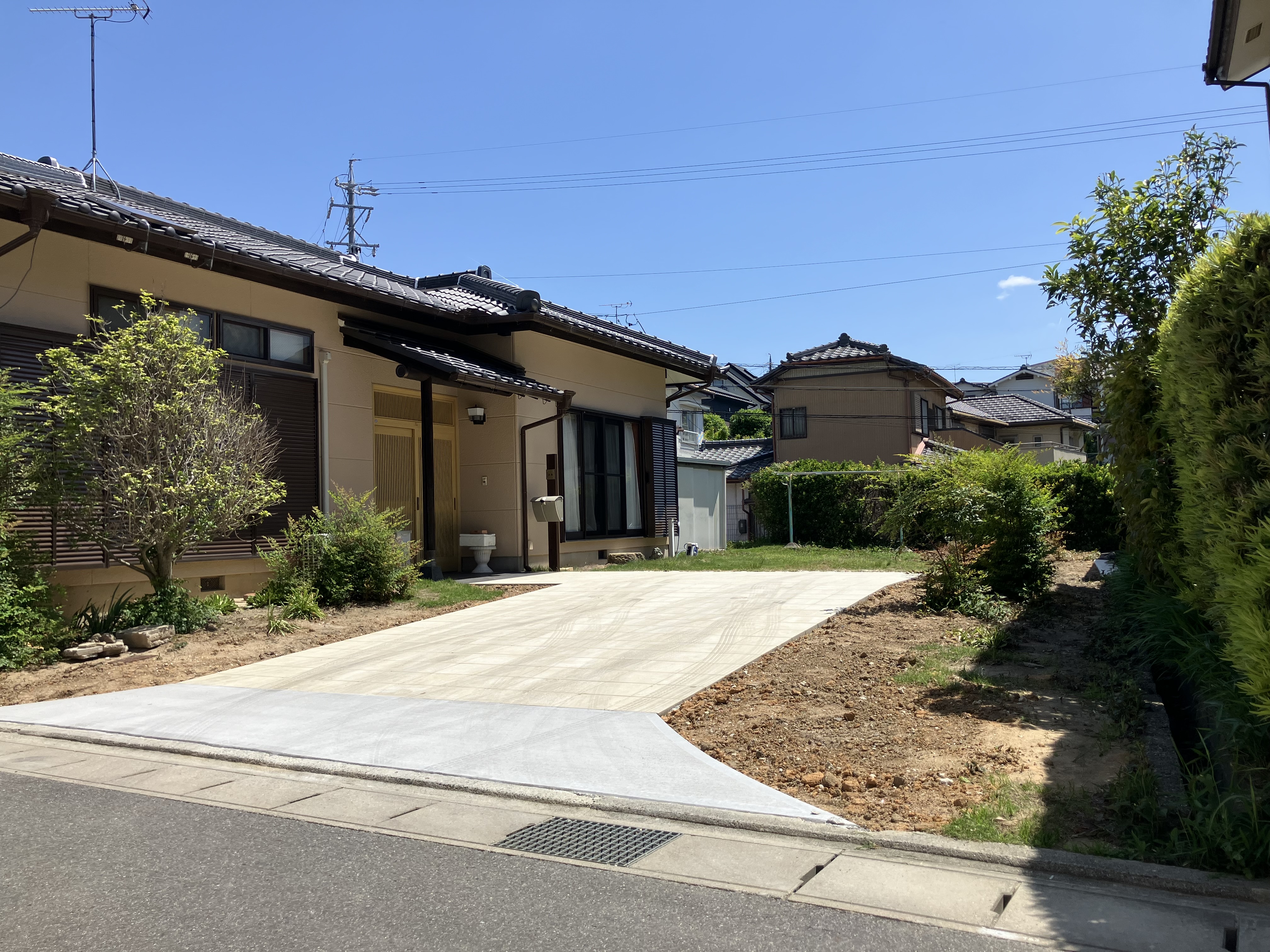 お庭のリフォーム