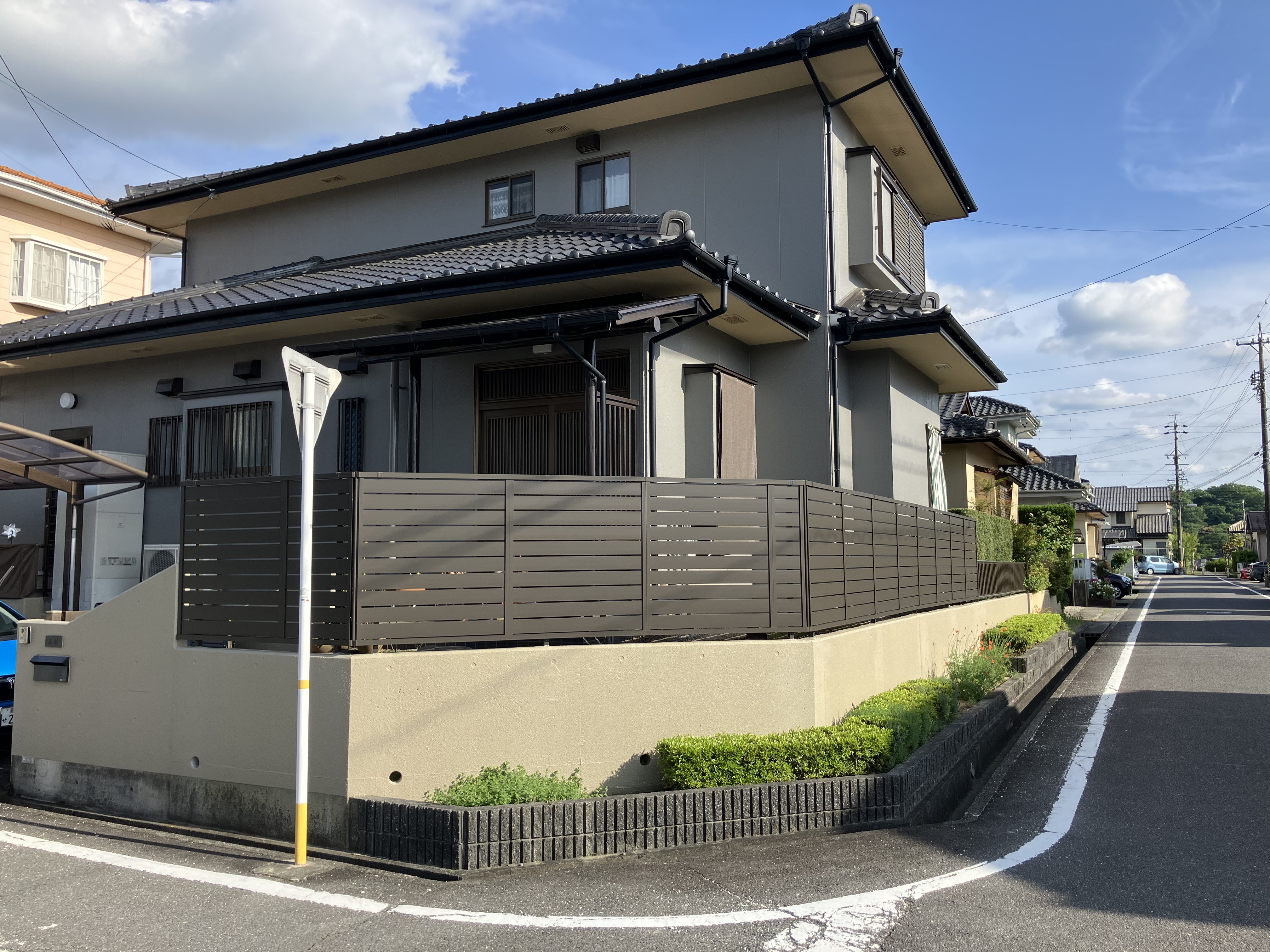 目隠しフェンス